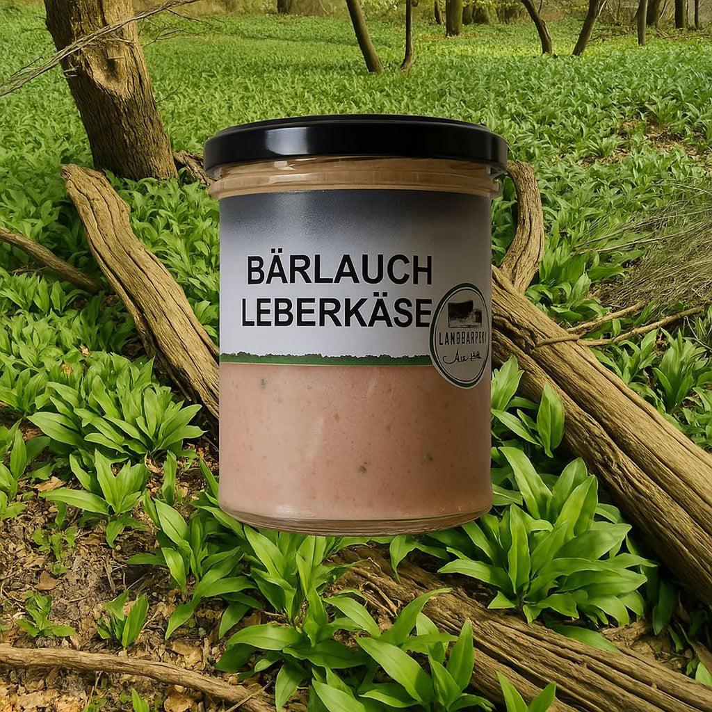 Bärlauch-Leberkäse im Glas