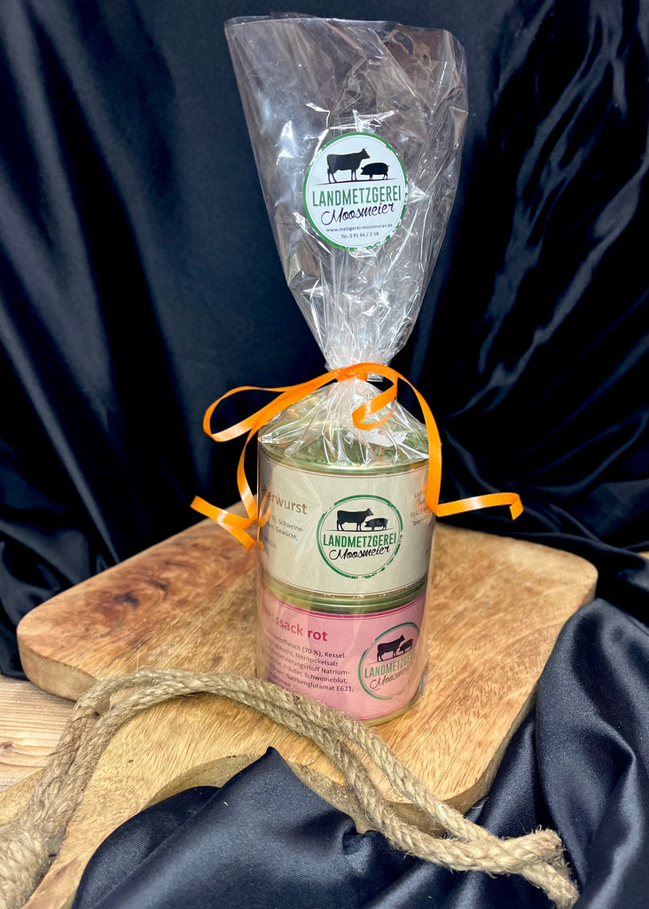 Wurstdosen-Geschenk