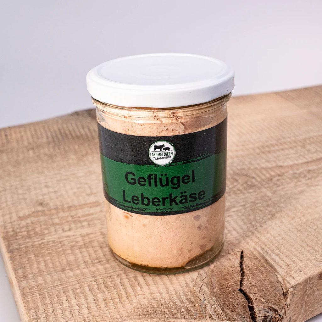 Geflügel-Leberkäse im Glas