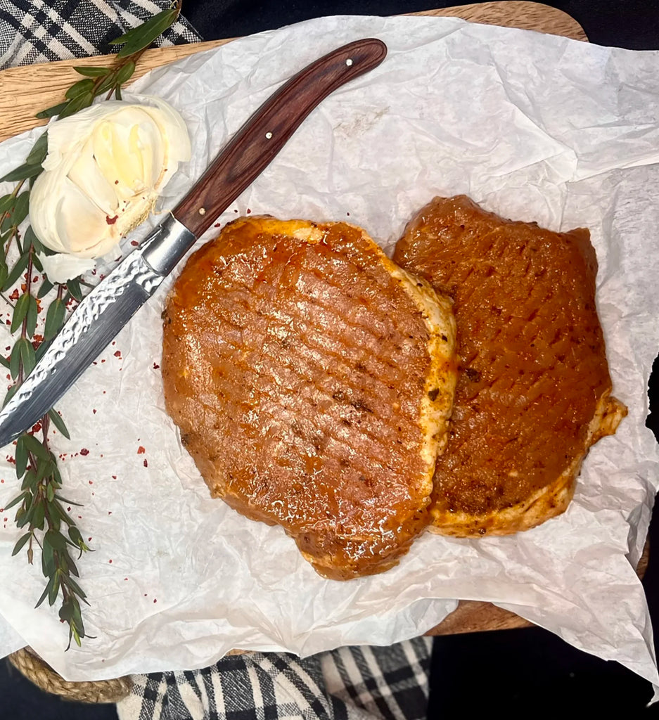Minuten-Steaks (Paprika)
