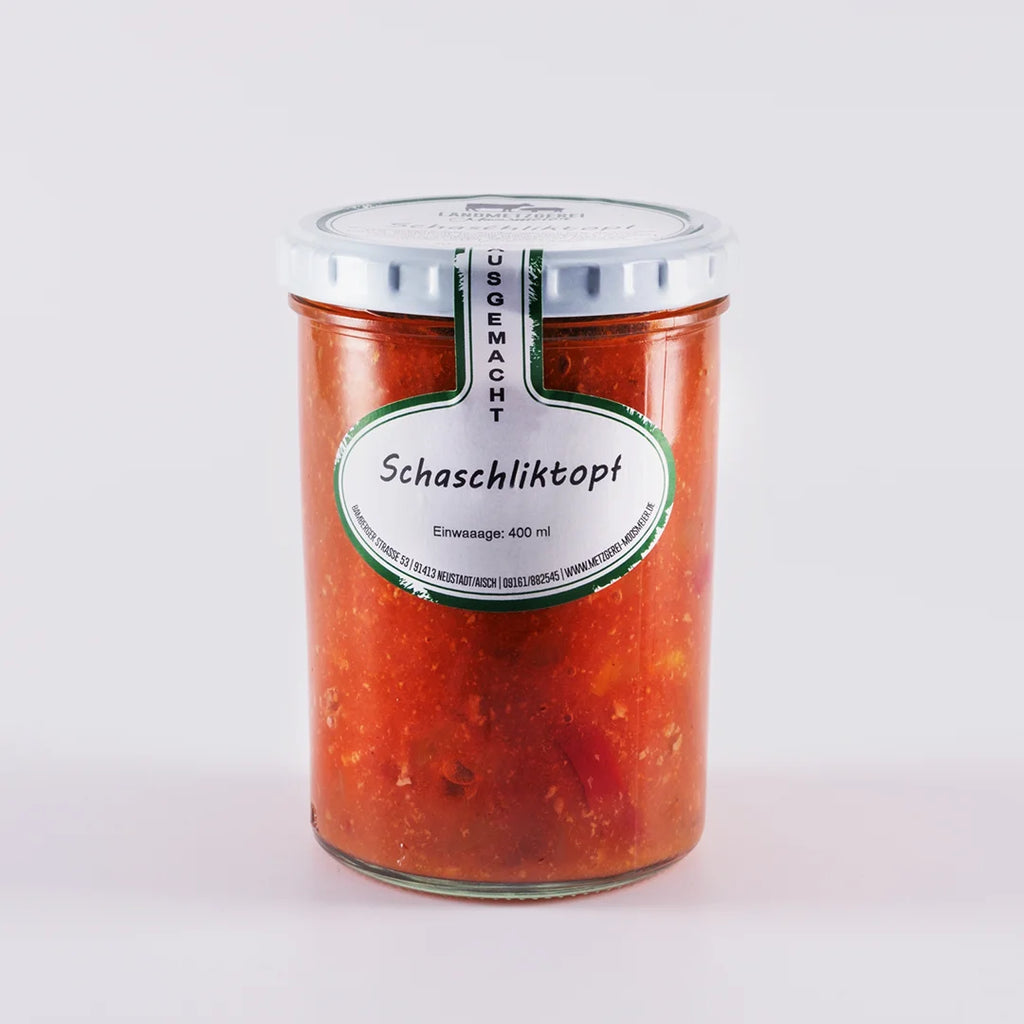 Schaschliktopf im Glas