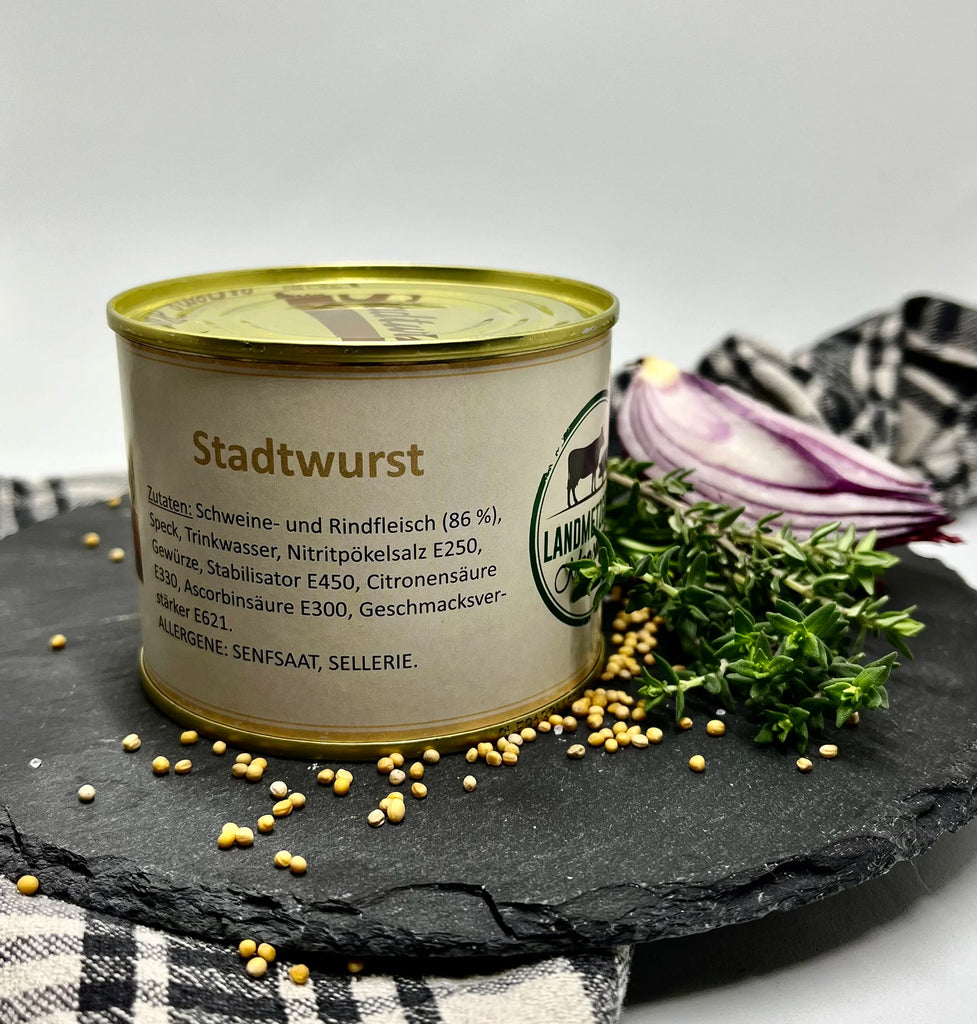 Stadtwurst-Dose