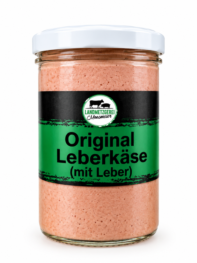 Original Leberkäse im Glas