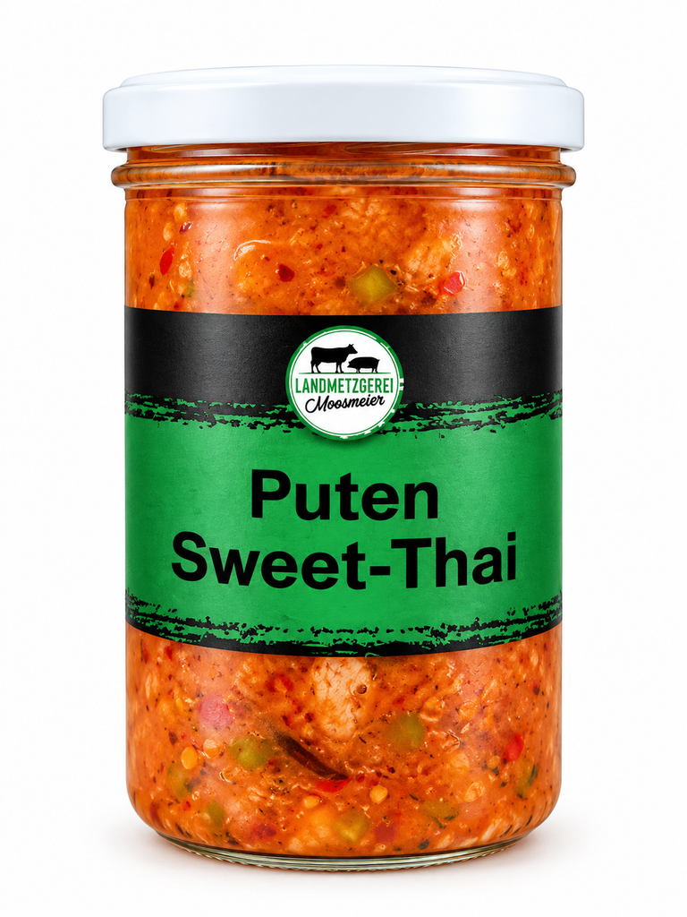 Puten Sweet Thai im Glas