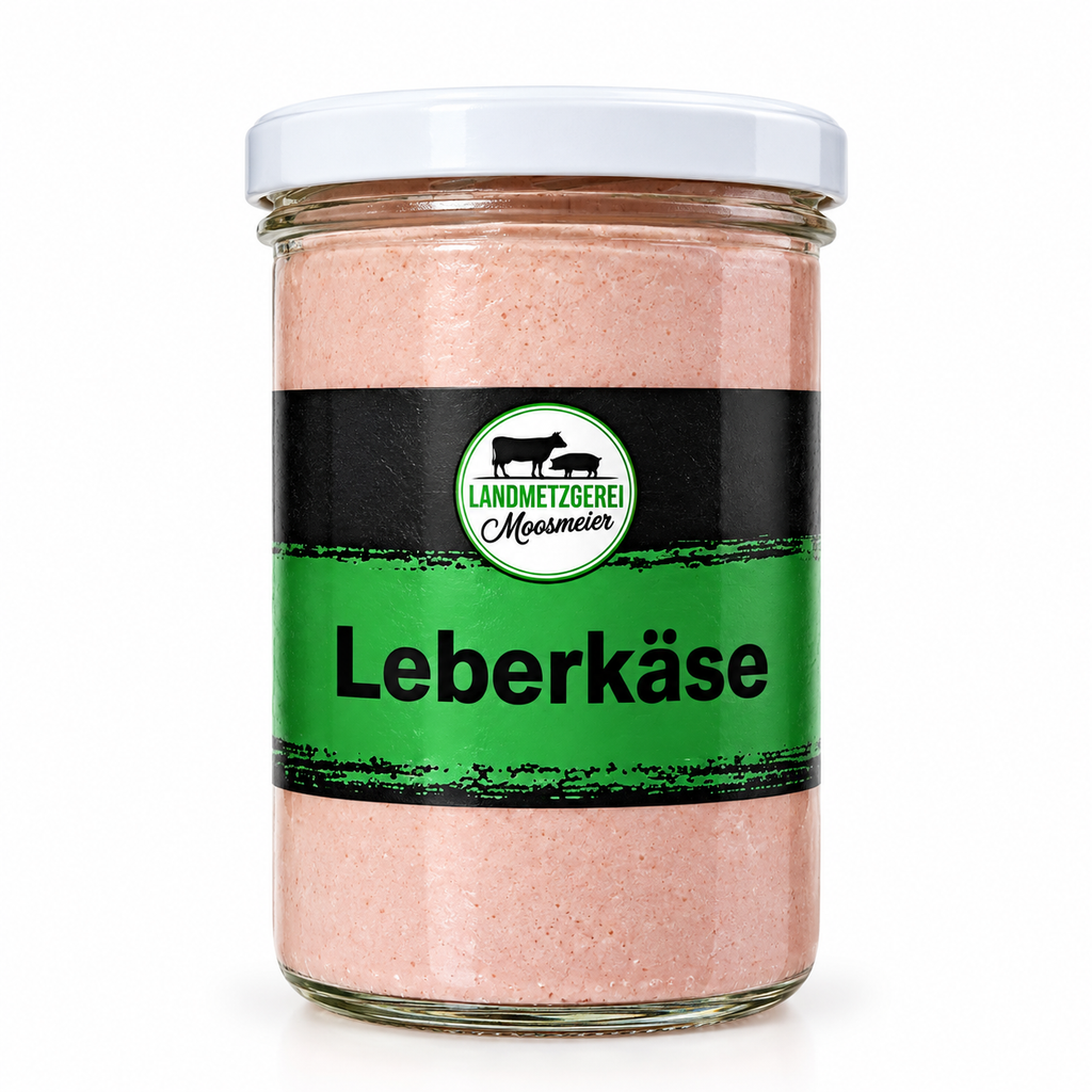 Leberkäse (Fleischkäse) im Glas